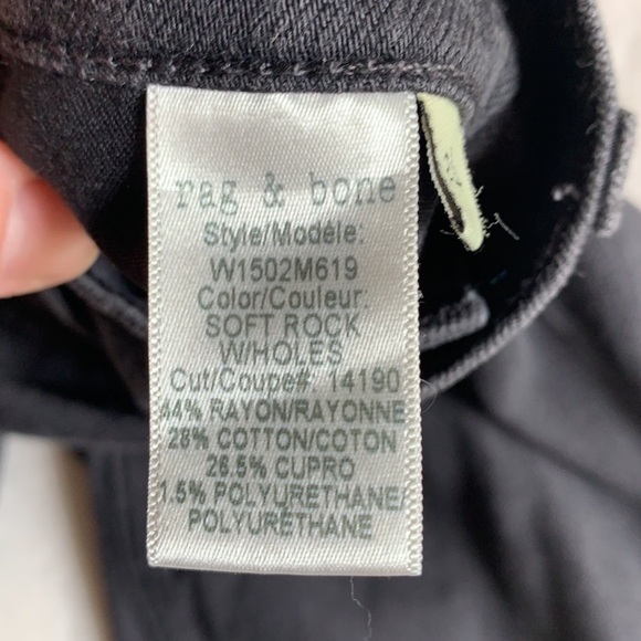 Rag & Bone distressed skinny jeans size 24 - Picture 8 of 9